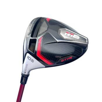Left Handed Taylormade M6 D-Type Driver / 10.5 Degree / Evenflow Max Carry Regular Flex