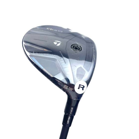 New Taylormade QI4D 5 Wood / 18 Degree / REAX 55 Regular Flex