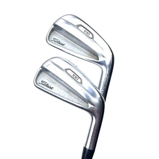 Titleist T100 2021 Irons / 4-PW / AWT Tour White S300 Stiff Flex