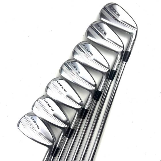 Cobra King Forged Tec One Length 2022 Irons / 4-PW / KBS $-Taper Lite Stiff Flex