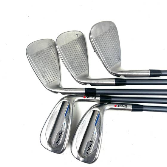 Ping I Series E1 Irons / 6-PW / CFS 65 Senior Flex