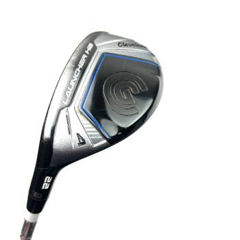 Left Handed Cleveland Launcher HB 4 Hybrid / 22 Degree / Miyazaki C.Kua 6R Regular Flex