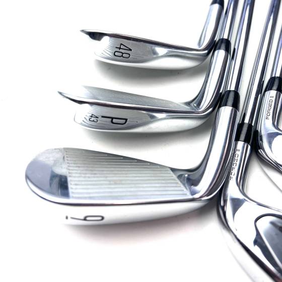Titleist T350 2023 Irons / 5-PW+48 / AMT Tour White S300 Stiff Flex