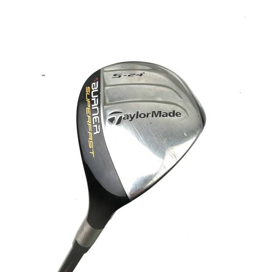 Taylormade Burner Superfast 5 Hybrid / 24 Degree / REAX 60 Regular Flex