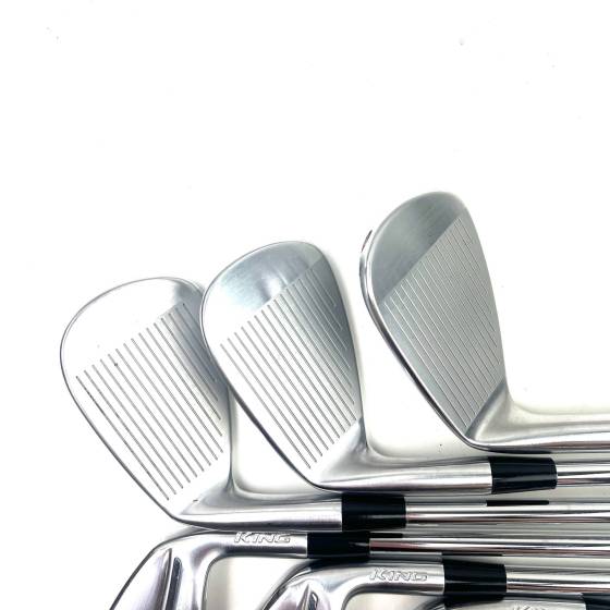 Cobra King Forged Tec One Length 2022 Irons / 4-PW / KBS $-Taper Lite Stiff Flex
