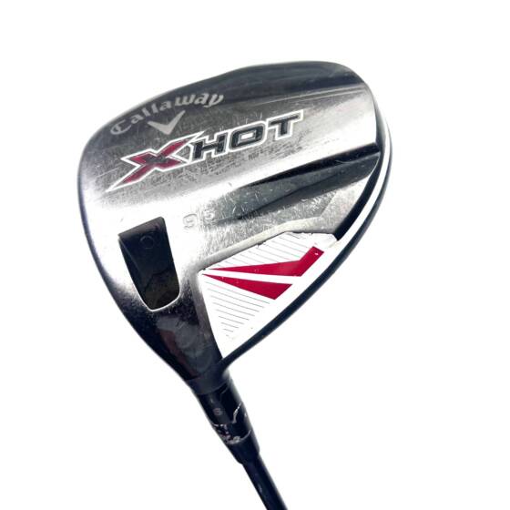 Left Handed Callaway X Hot Driver / 9.5 Degree / Pro Launch Red Stiff Flex