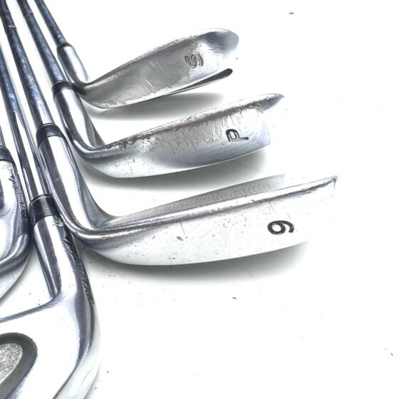 Left Handed Taylormade RAC Irons / 5-SW / R300 Regular Flex