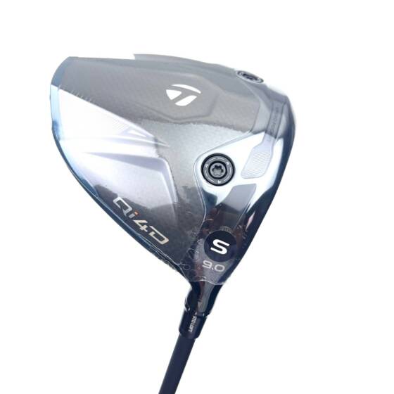 New Taylormade QI4D Driver / 9 Degree / Reax 50S Stiff Flex