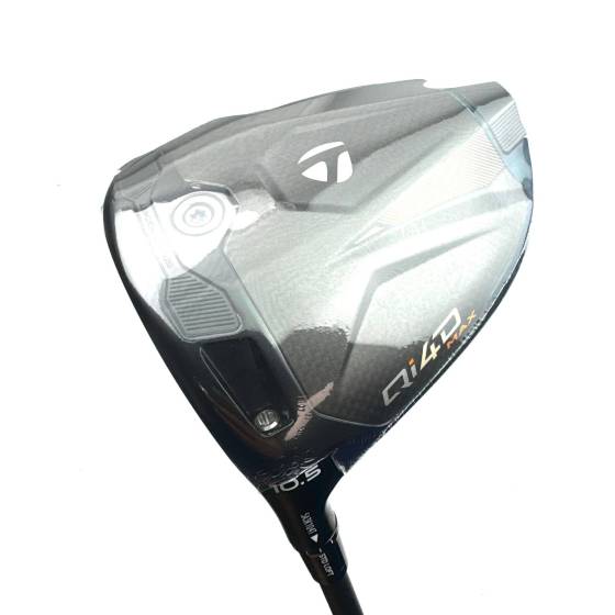 New Left Handed Taylormade QI4D Max Driver / 10.5 Degree / REAX 50 Regular Flex