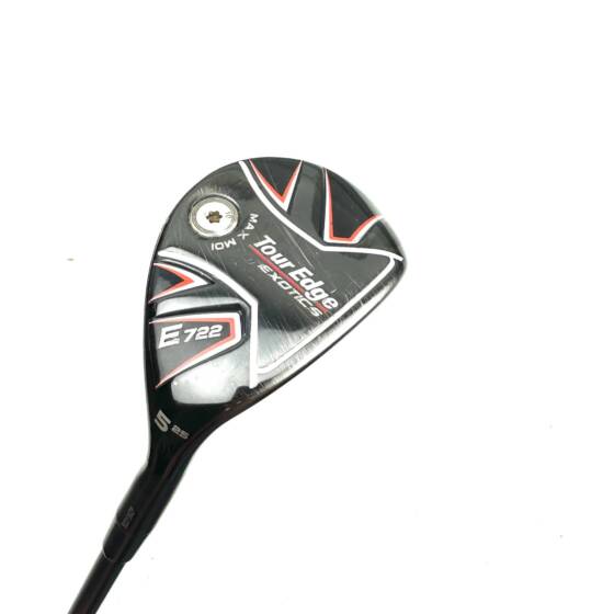 Tour Edge Exotics E722 5 Hybrid / 25 Degree / KBS TGI 80 Stiff Flex