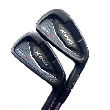 Cobra King Forged Tec Black 2018 Irons / 4-PW / KBS Tour 90 Stiff Flex
