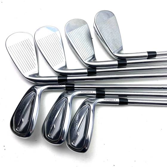 Titleist T350 2023 Irons / 5-PW+48 / AMT Tour White S300 Stiff Flex