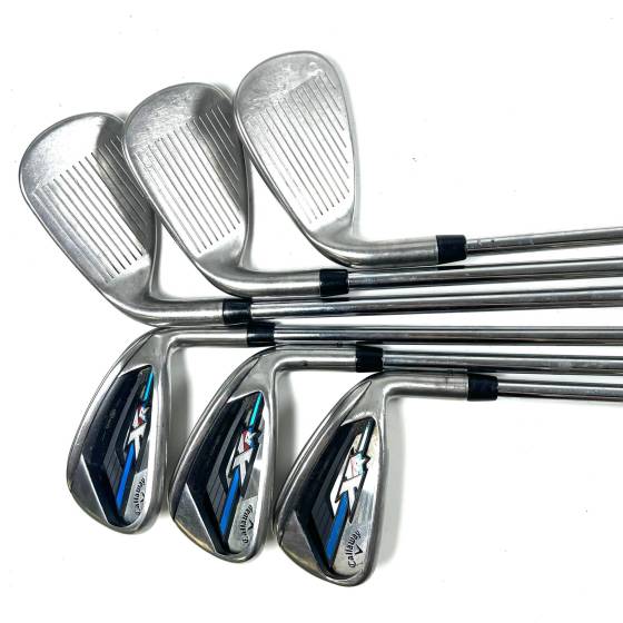 Callaway XR OS Irons / 5-SW / Ozik Program F15 Regular Flex