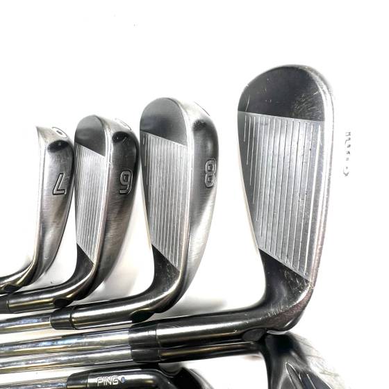 Left Handed Ping G710 Irons / 6-SW + UW / AWT 2.0 Regular Flex