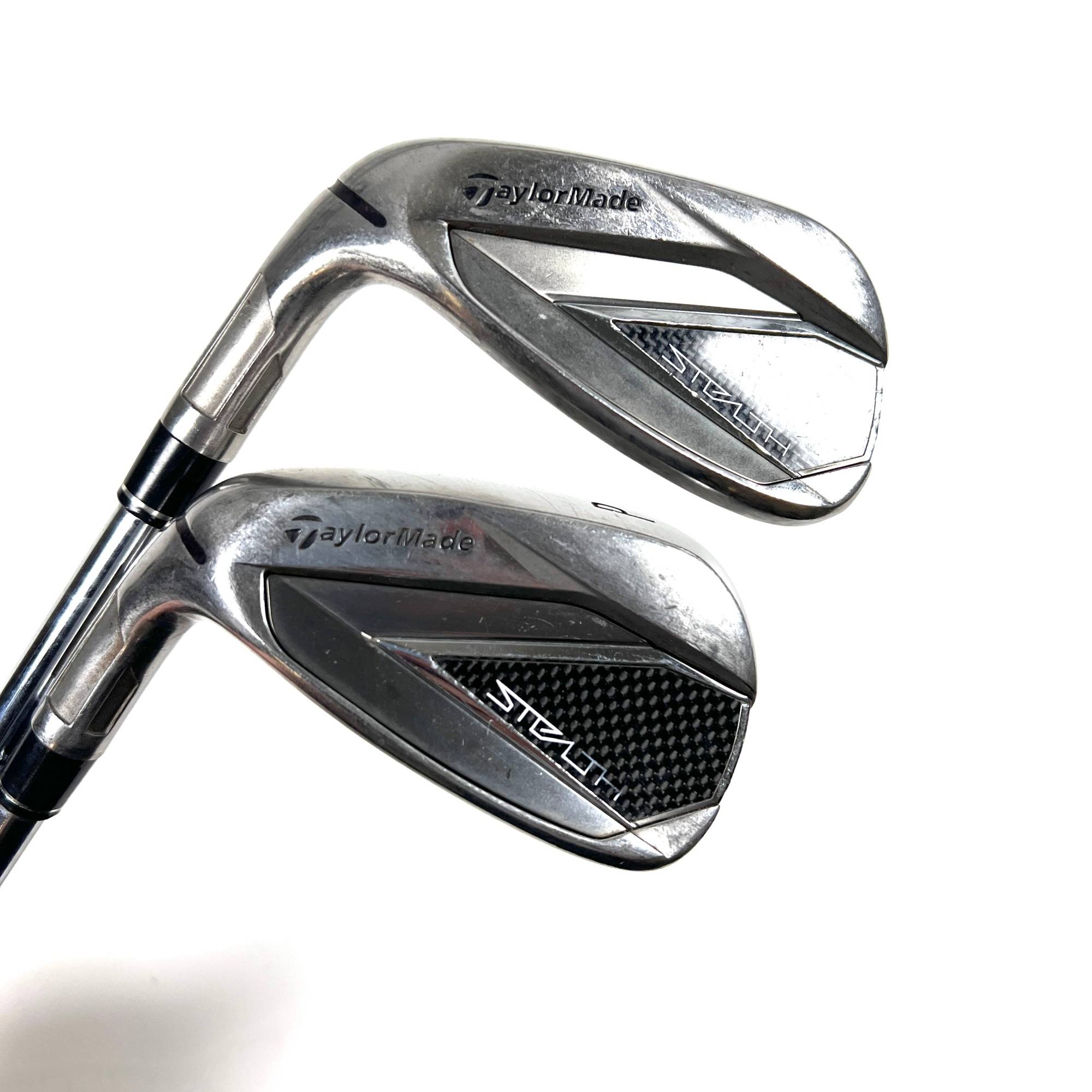 TaylorMade TaylorMade Left Handed Taylormade Stealth Irons / 7-AW / Dynamic Gold R300 Regular Flex Iron Set
