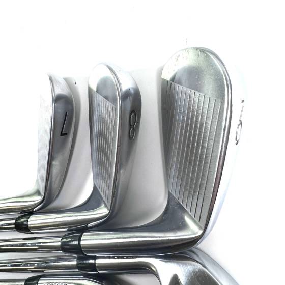 Left Handed Titleist T100 2021 Irons / 4-9 / Oban Stiff Flex