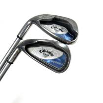 Left Handed Callaway Big Bertha Irons / 5-9 + SW / Ladies Flex