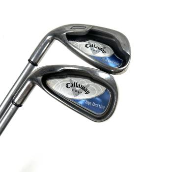 Left Handed Callaway Big Bertha Irons / 5-9 + SW / Ladies Flex