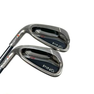 Left Handed Ping G25 Irons / 7-PW / TFC 80 Senior Flex