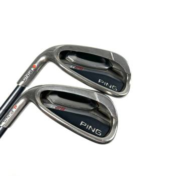 Left Handed Ping G25 Irons / 7-PW / TFC 80 Senior Flex