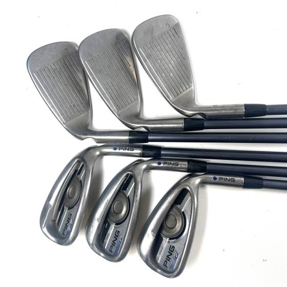 Ping G Series Irons / 5-PW / Ping CFS 65 Senior Flex