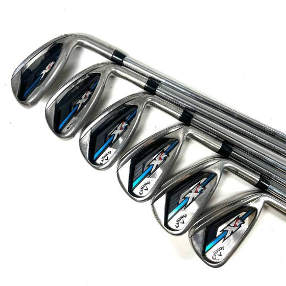 Callaway XR OS Irons / 5-SW / Ozik Program F15 Regular Flex