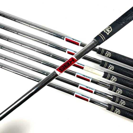 Wilson Staff D300 Irons / 5-PW + GW / KBS 80 Regular Flex