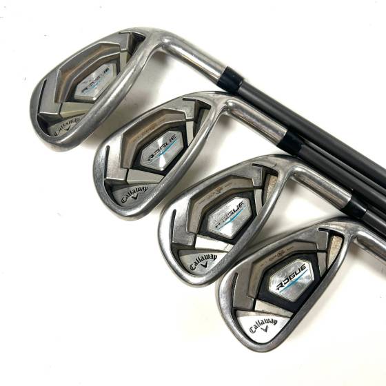 Callaway Rogue Irons / 7-PW / Aldila Synergy 60 Senior Flex