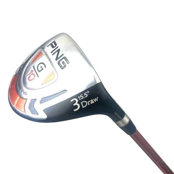 Ping G10 Draw 3 Wood / 15.5 Degree / Ping TFC 129 Regular Flex