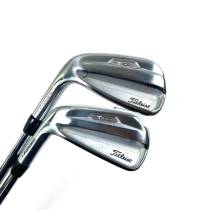 Left Handed Titleist T100 2021 Irons / 4-9 / Oban Stiff Flex