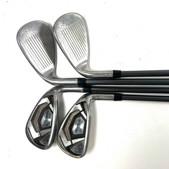 Callaway Rogue Irons / 7-PW / Aldila Synergy 60 Senior Flex