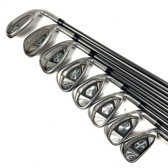 Callaway Rogue X Irons / 5-SW+AW / Aldila Synergy 50 Regular Flex