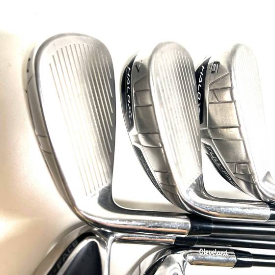 Cleveland Halo XL Full-Face Irons / 6-PW / Helium 60 Regular Flex