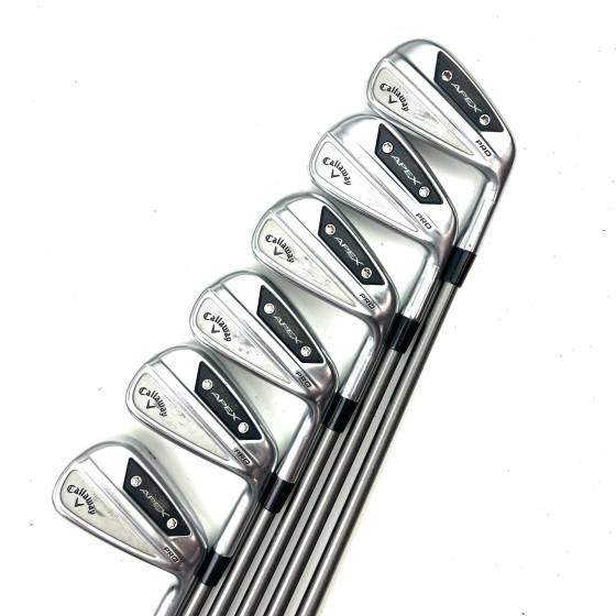 Callaway Apex Pro 24 Irons / 5-PW / Steelfiber i95 Stiff Flex