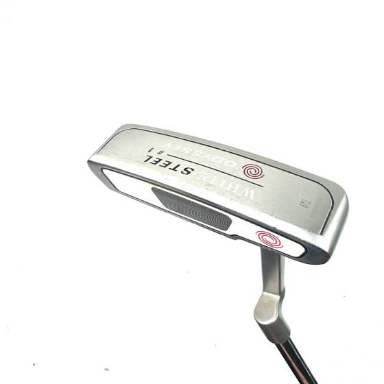 Left Handed Odyssey White Steel #1 Putter / 35 Inches