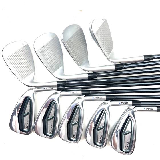 Ping G730 Irons / 5-UW+50 & 56 Degree / Recoil Dart 75 F3 Regular Flex