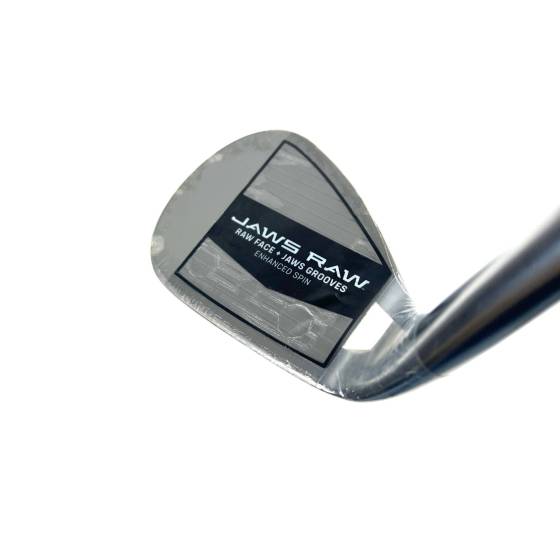 New Callaway Jaws Raw Lob Wedge / 58 Degree / Steelfiber i95 Stiff Flex