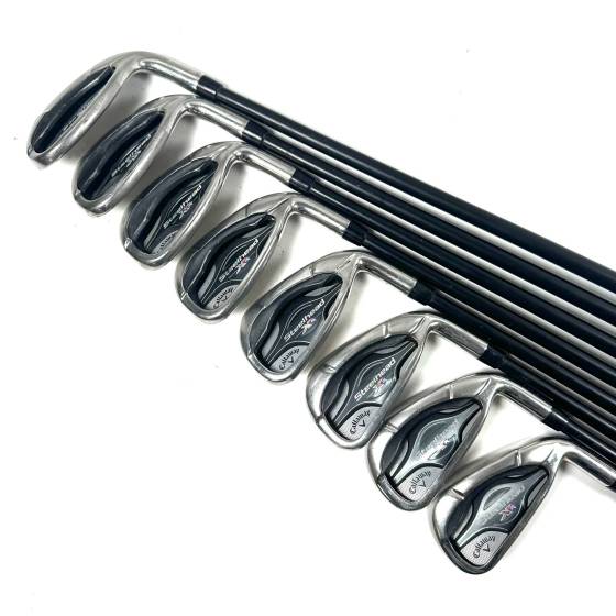 Callaway Steelhead XR Irons / 5-SW / Mitsubishi Fubuki 55 Regular Flex