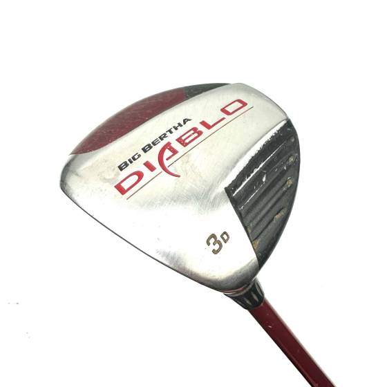 Left Handed Callaway Big Bertha Diablo 3 Wood / 15 Degree / Callaway 60 Regular Flex