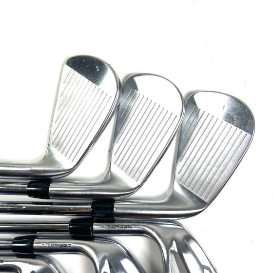 Left Handed Titleist T100 2021 Irons / 4-9 / Oban Stiff Flex