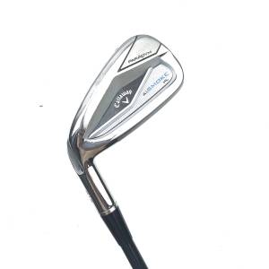 DEMO Left Handed Callaway Paradym AI Smoke HL 7 Iron / 30 Degree / Mitsubshi Chemical Tensei Blue 40 Senior Flex