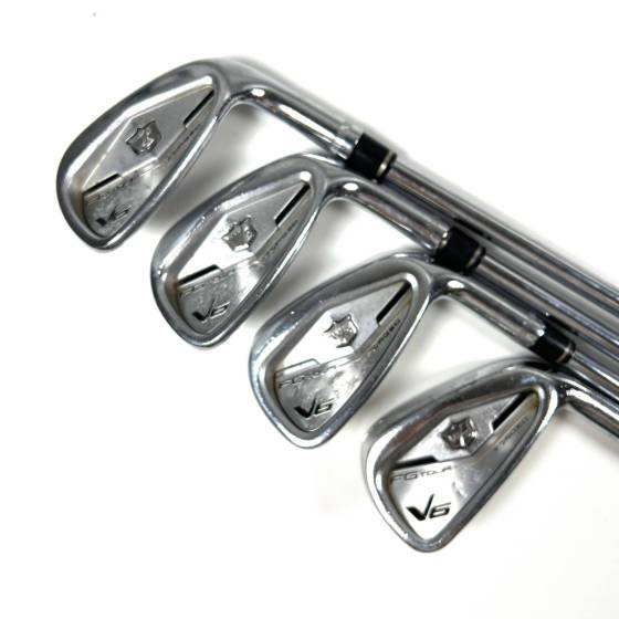 Wilson Staff FG Tour Forged V6 Irons / 7-PW / Dynamic Gold S300 Stiff Flex