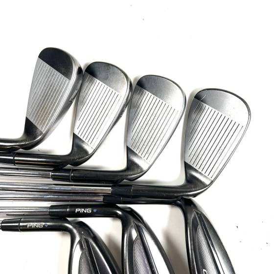 Left Handed Ping G710 Irons / 6-SW + UW / AWT 2.0 Regular Flex
