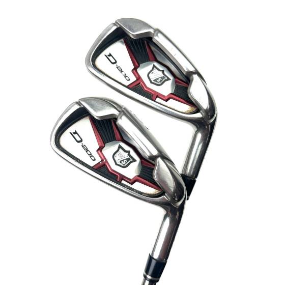 Wilson D200 Irons / 5-SW / UST Mamiya Elements Chrome Regular Flex