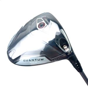 New Callaway Quantum Max D Driver / 10.5 Degree / Denali Frost 60 Stiff Flex