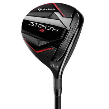 Used Taylormade Stealth 2 Fairway wood head on transparent background
