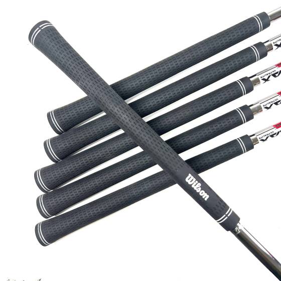 Left Handed Wilson Launch Pad Irons / 5-PW / KBS MAX Ultralite Regular Flex