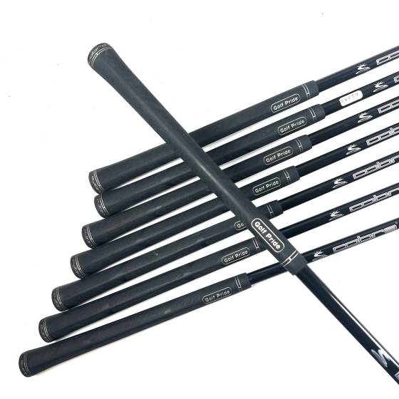 Left Handed Cobra Transition S Irons Set / 4-SW / Cobra Aldila VS Transition 65 Regular Flex