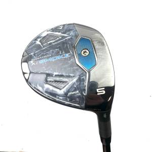 Callaway Paradym Ai Smoke Max 5 Wood / 18 Degree / Kai'li Blue 60S Stiff Flex