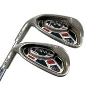 Left-Hand Ping G15 Irons / 4-SW / Ping AWT Stiff Flex